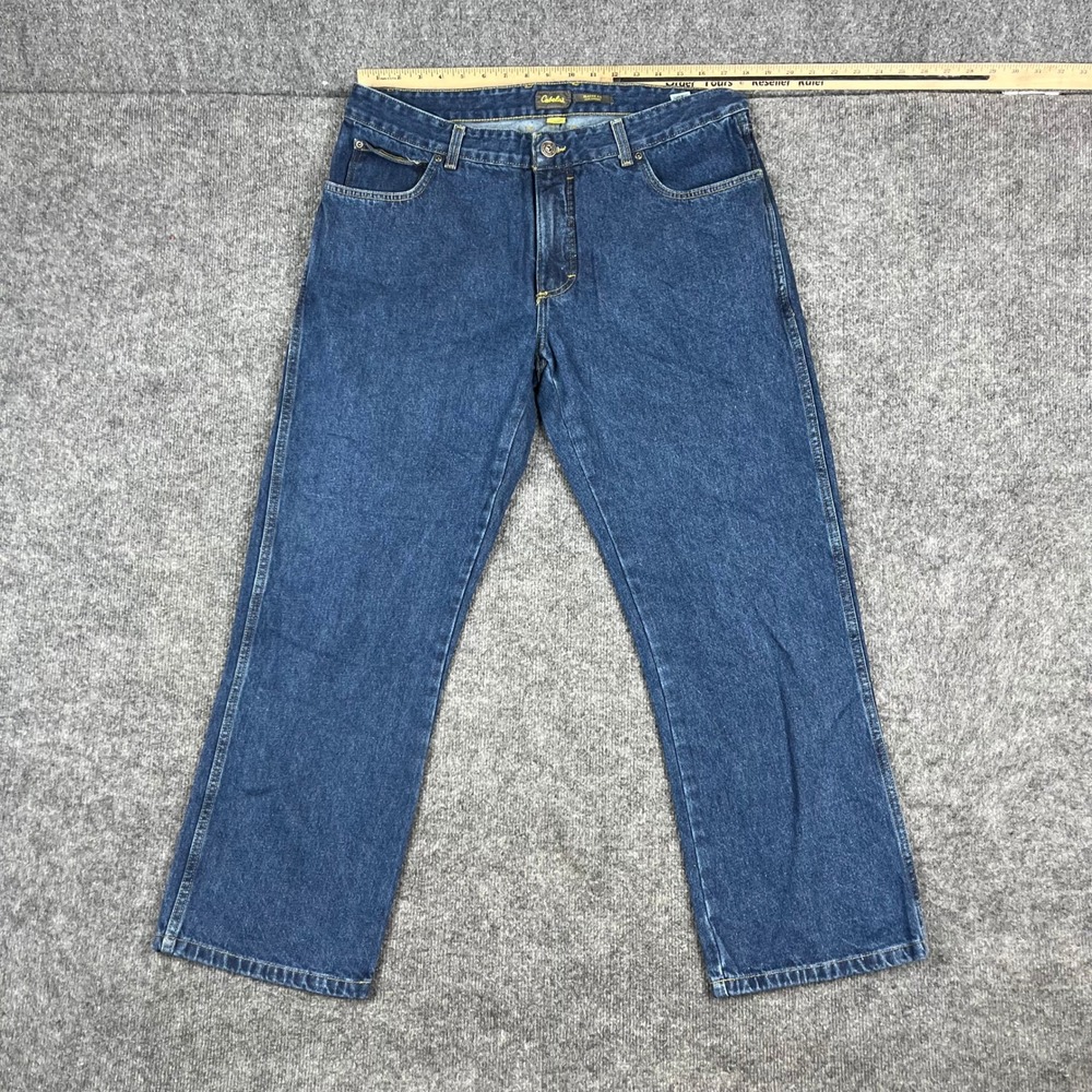 Cabela's Jeans Mens Size 36/29 Blue Classic Fit Medium Wash Straight Leg Cotton